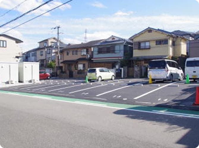 医院前専用駐車場